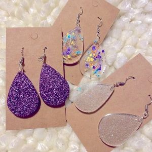 Handmade drop earrings